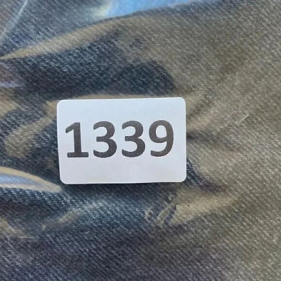 Levi Strauss #505 Black Cotton Straight Fit Men’s Denim Jeans SZ 34 # 1339 - Picture 12 of 13